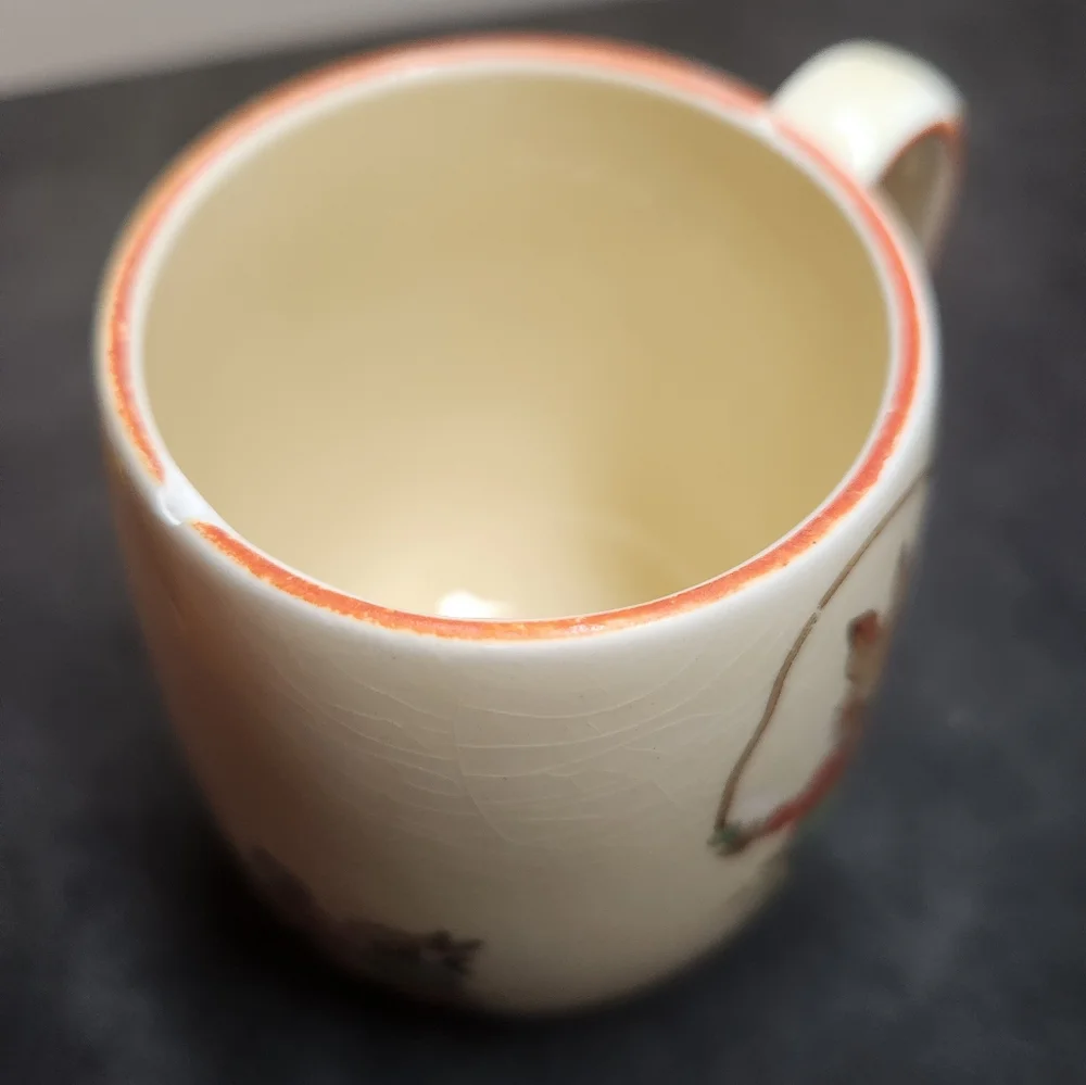 Bunny’s Playtime Royal Winton Mug, Easter decor, rabbits, cottagecore